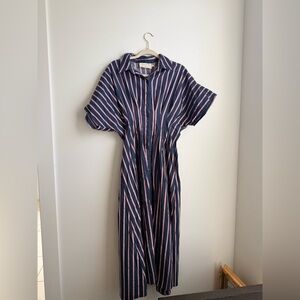 Tobie Button Front Dress by Exquise/Anthropologie